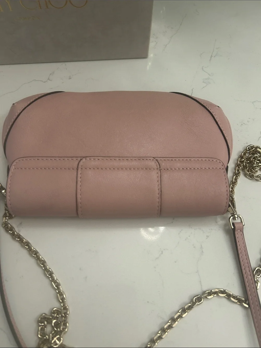 Jimmy Choo Bar Wallet with Chain